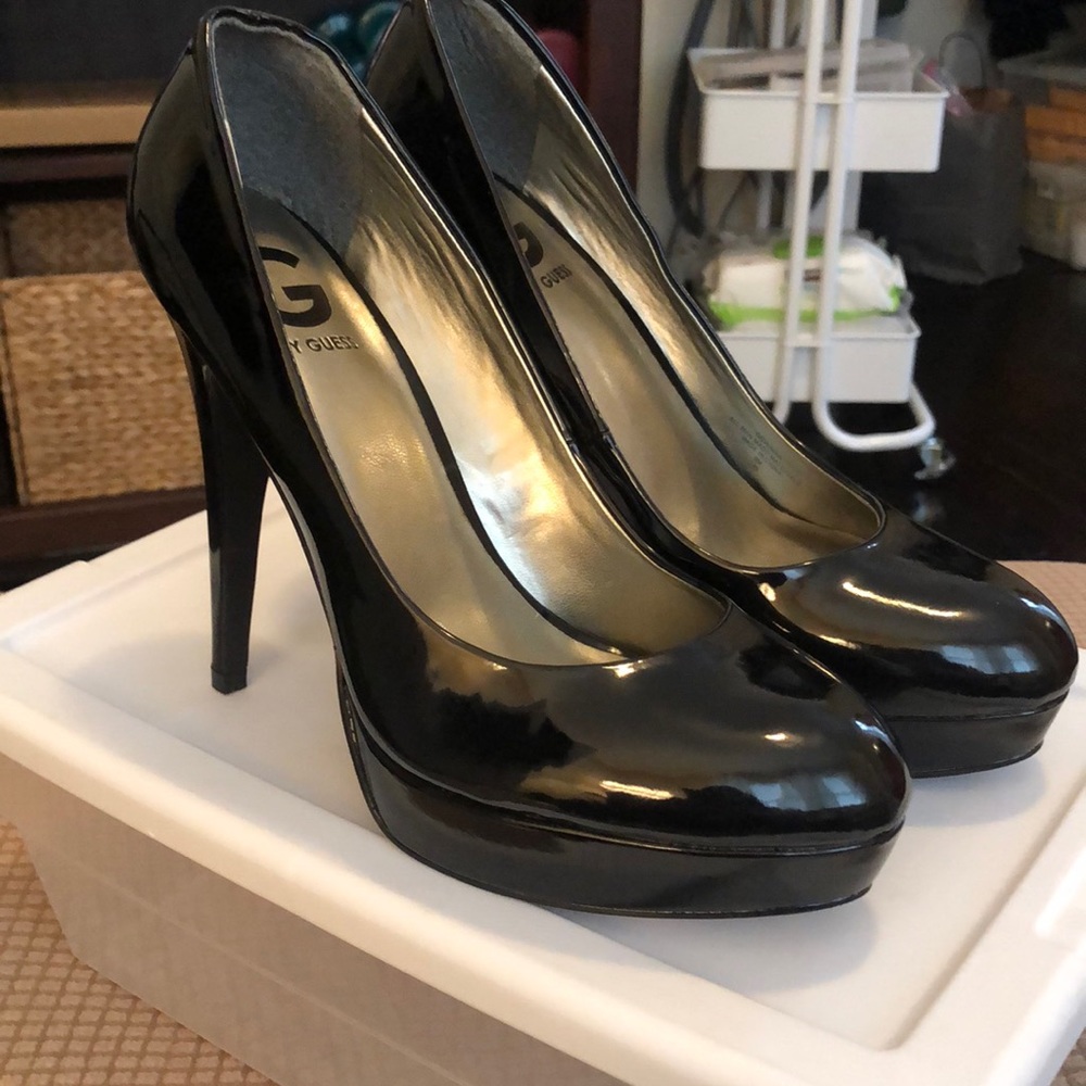 Guess high heel platform shoes